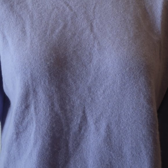 Womens Geneva Lavender Cashmere Sweater PL * - Picture 5 of 8
